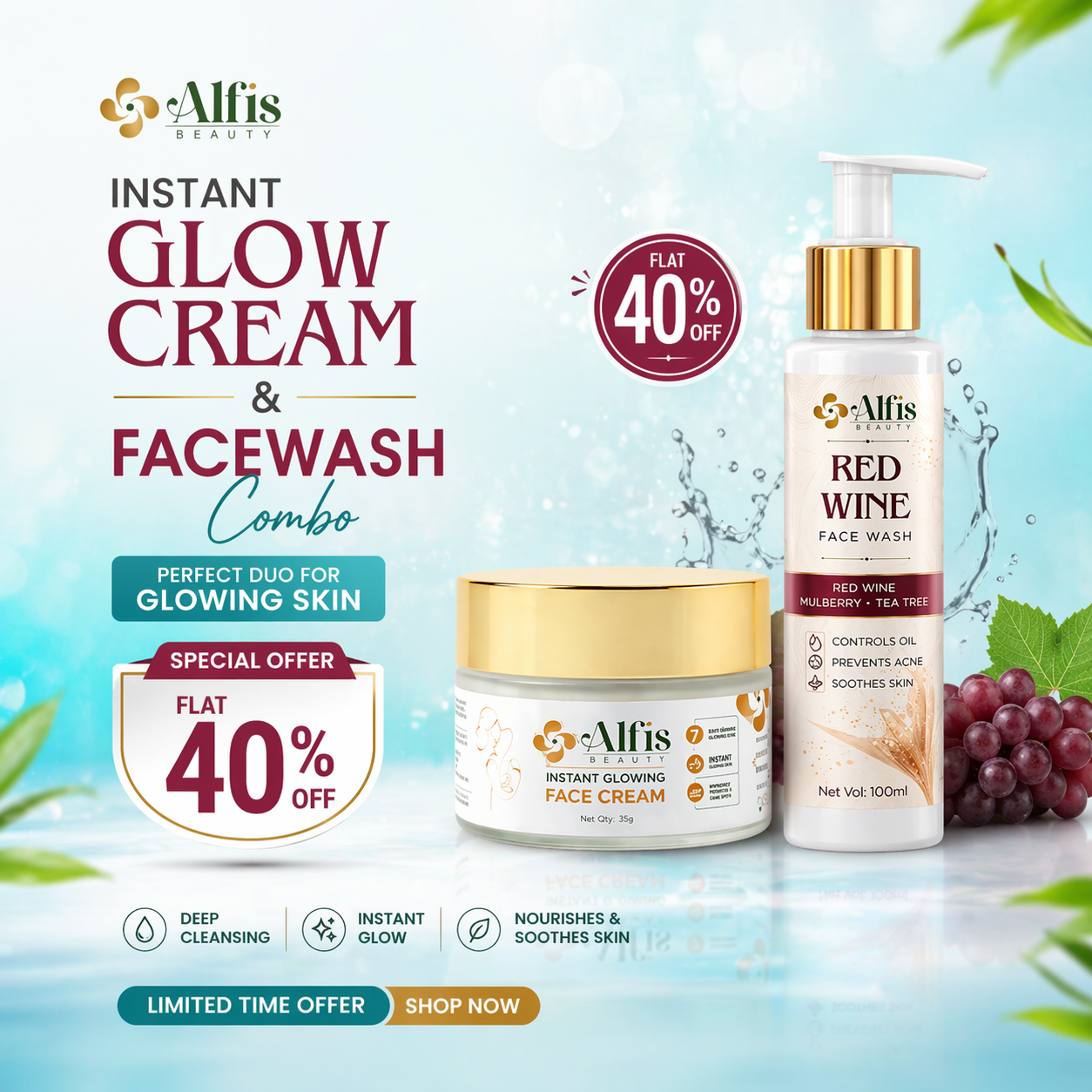 Alfis beauty  Facebook ad