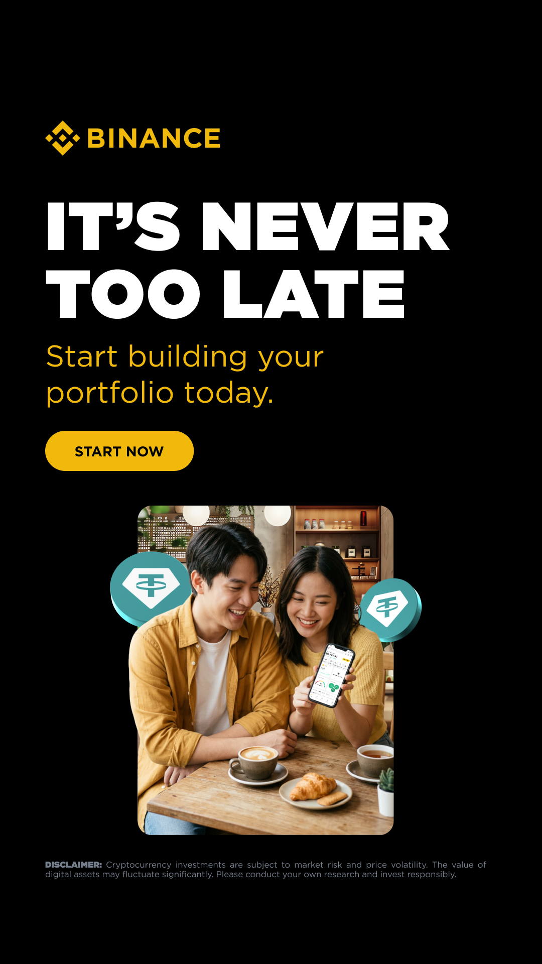 Binance Facebook ad