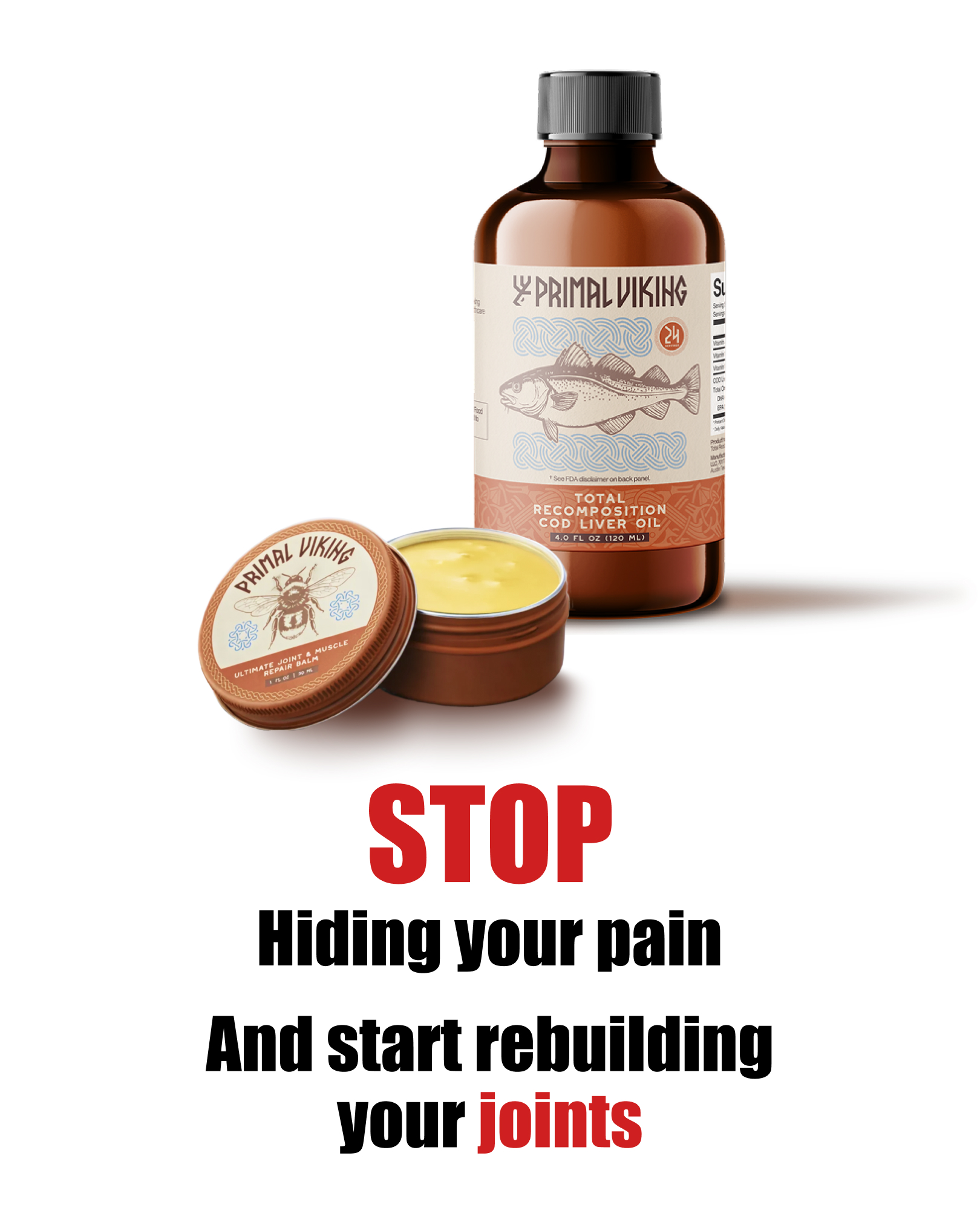Primal Viking Facebook ad