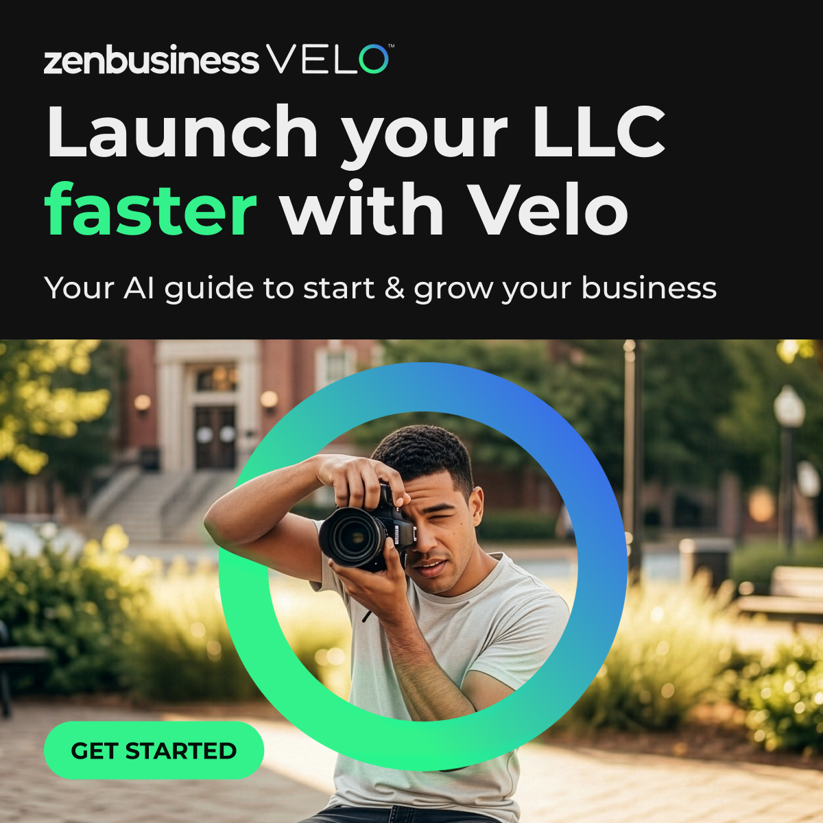 ZenBusiness Facebook ad