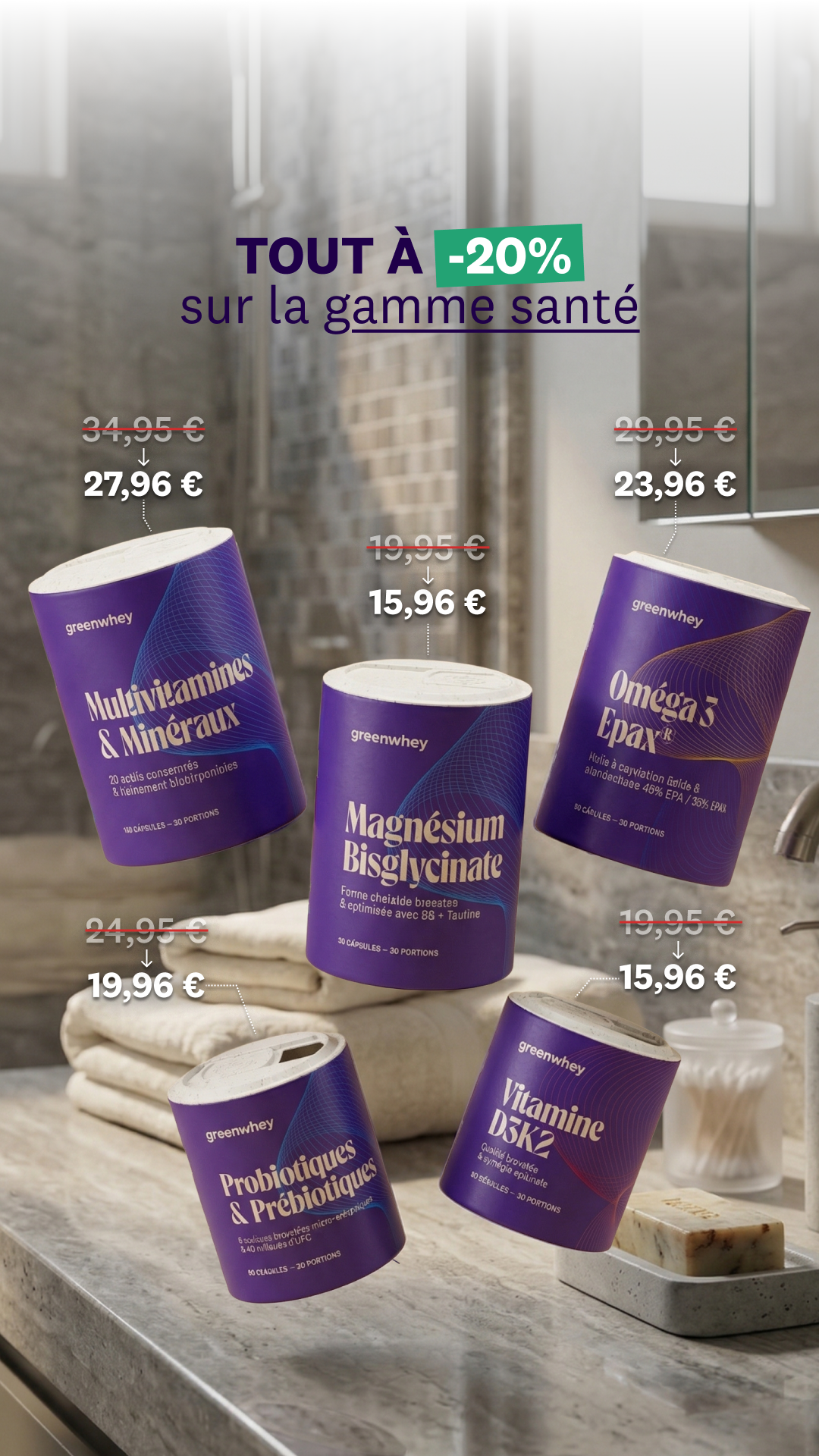greenwhey Facebook ad