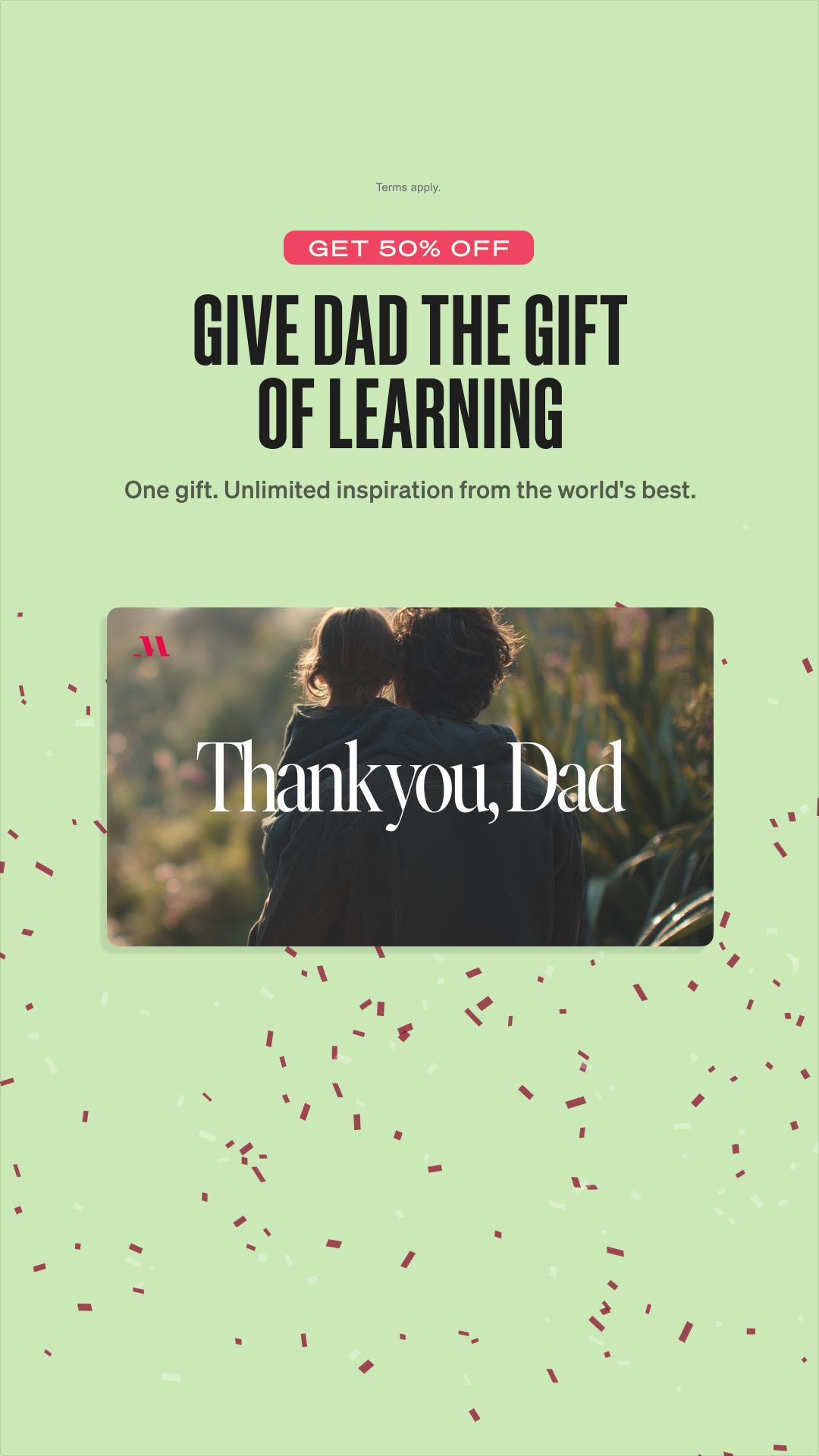 MasterClass Facebook ad