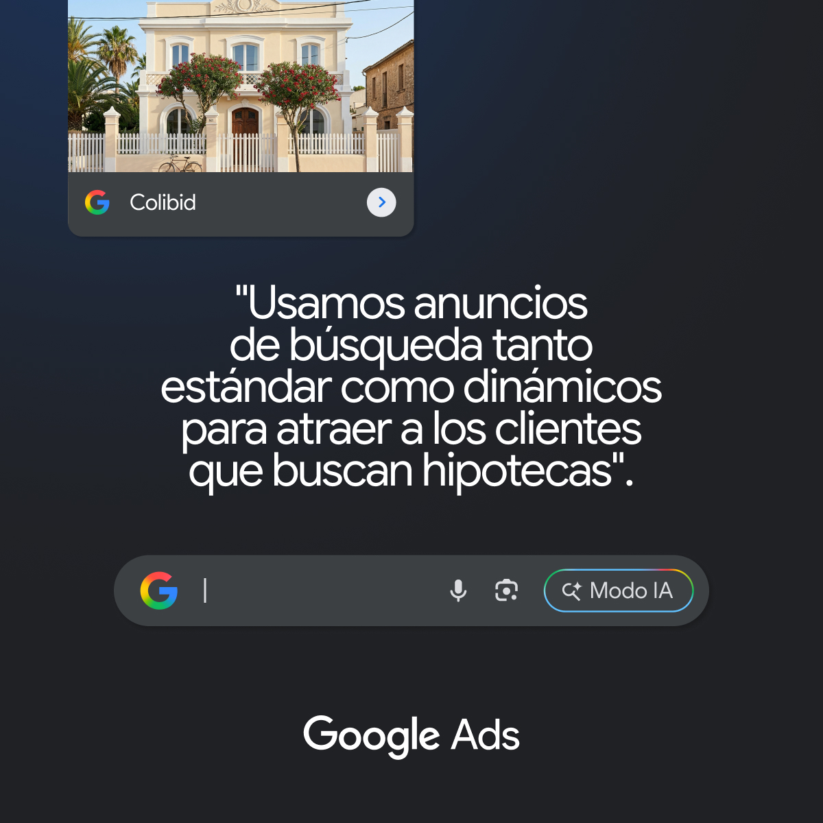 Google Ads Facebook ad
