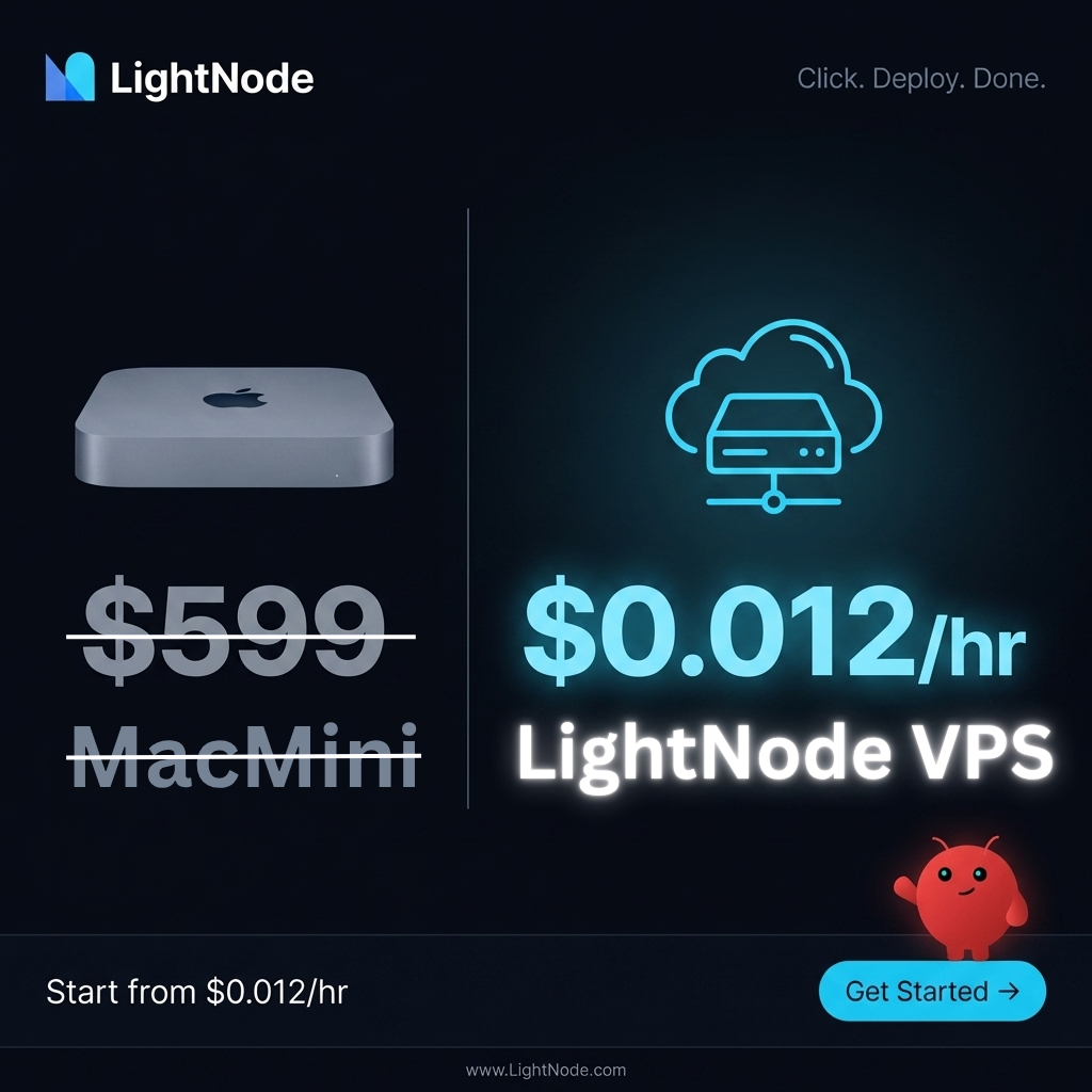LightNode Facebook ad