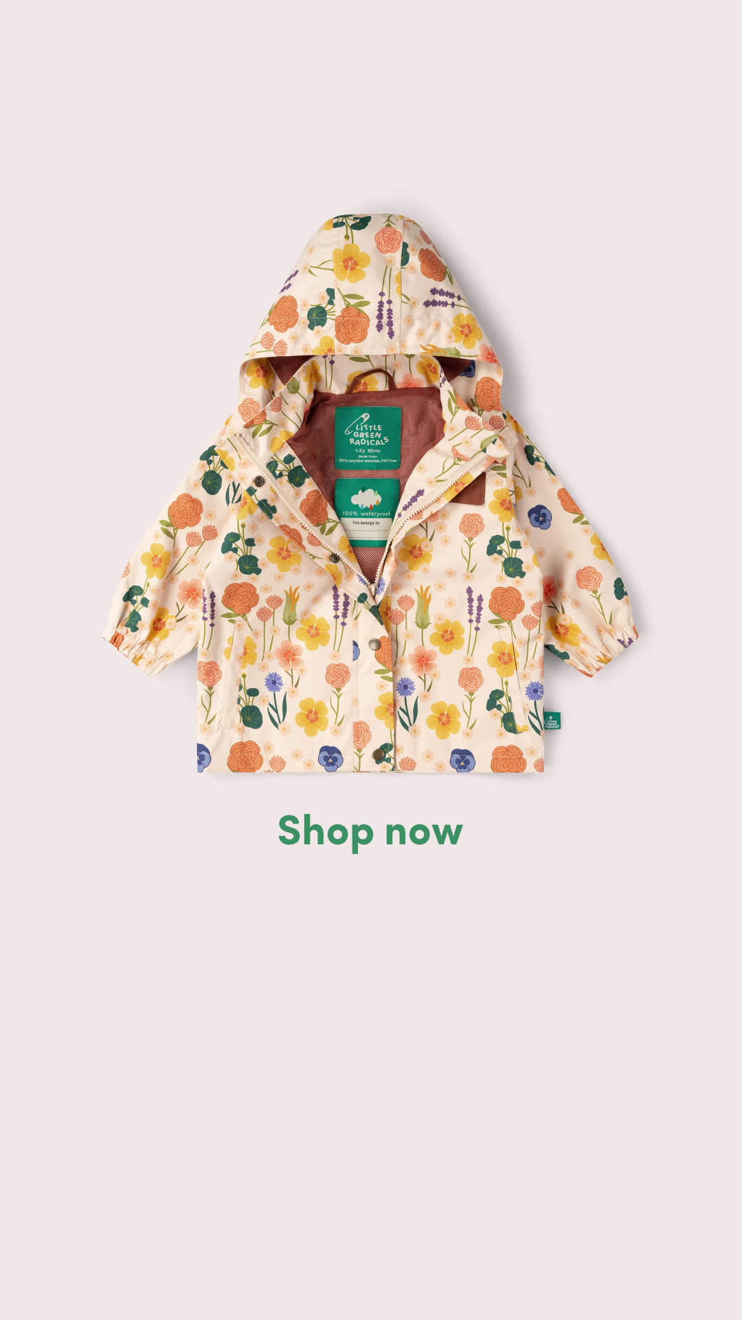 Little Green Radicals Facebook ad: Made For Adventure
