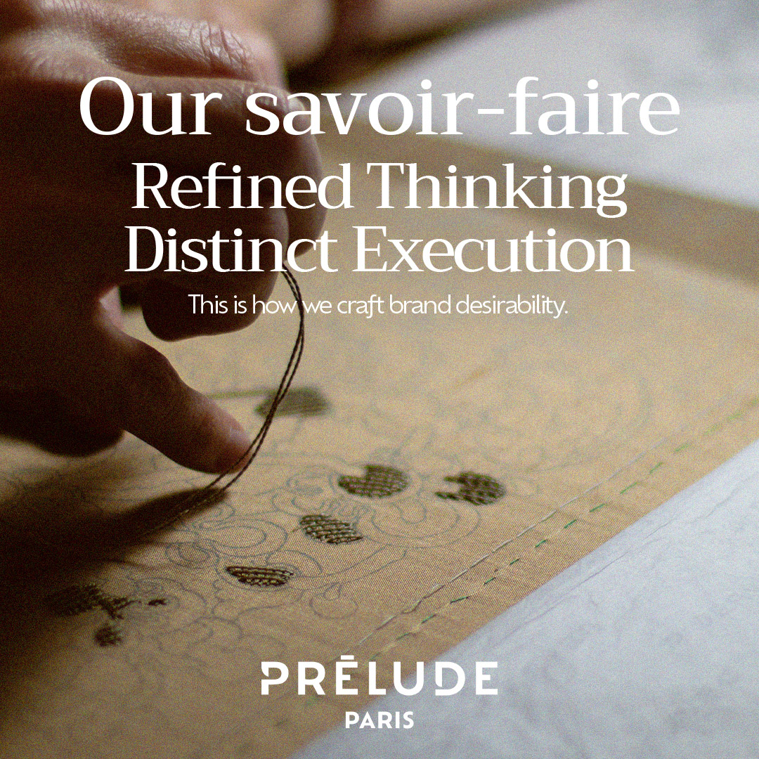 Prélude Paris Facebook ad: Nous accompagnons les marques luxe et premium à…