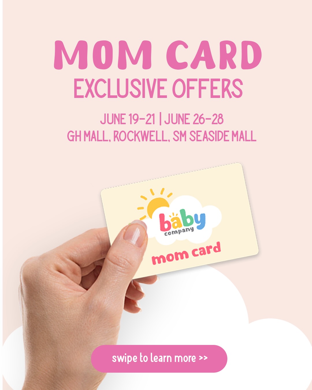 Baby Company Facebook ad