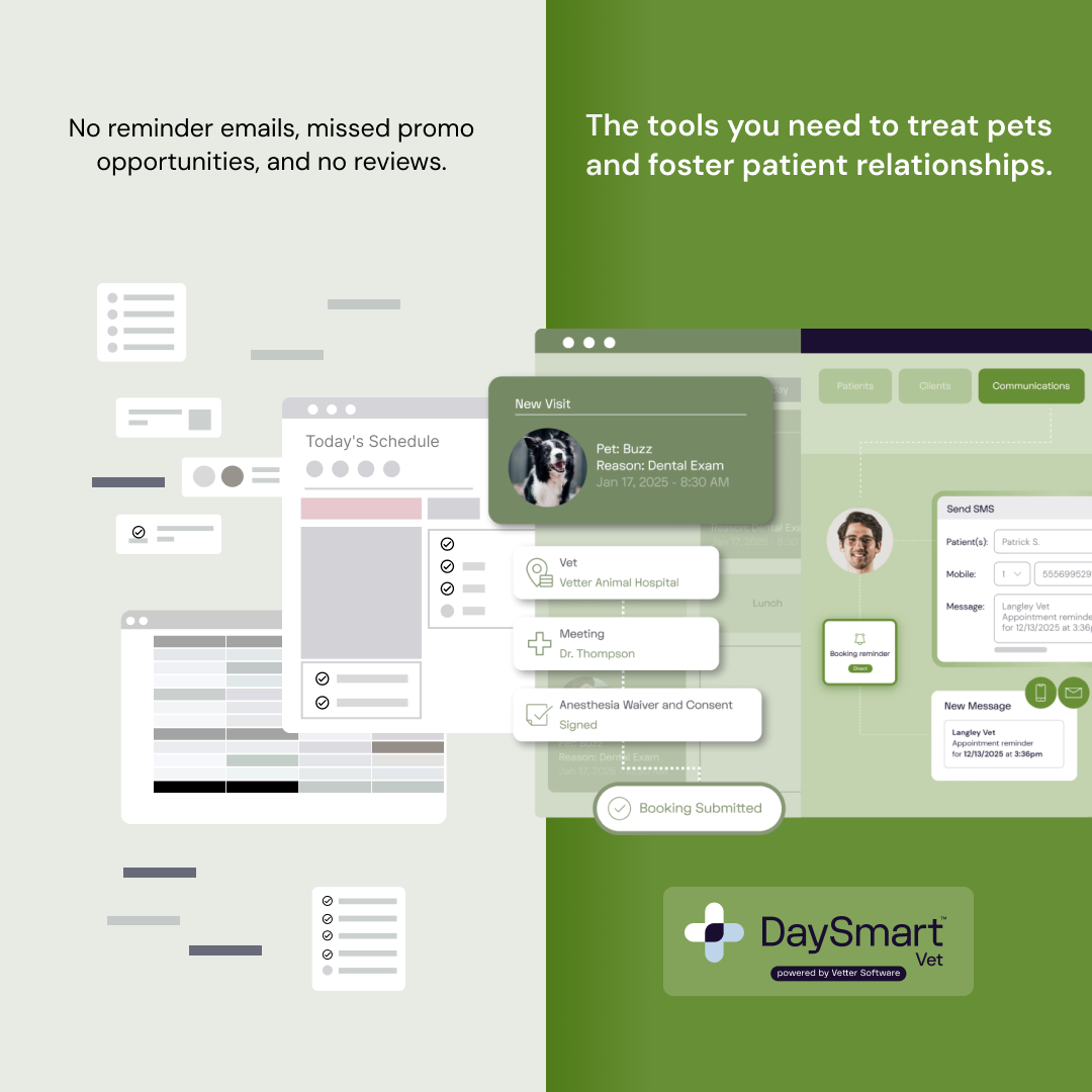 DaySmart Vet Facebook ad: Veterinary Software That Just Makes Sense