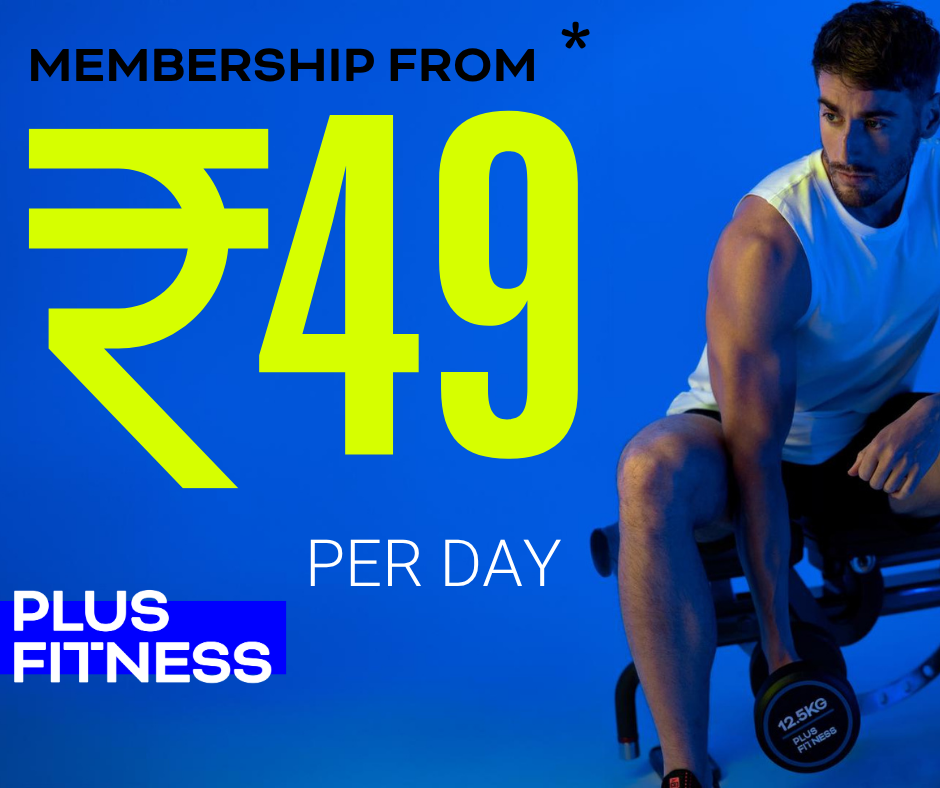 Plus Fitness 24/7 Borivali West Facebook ad: Get Fit from Just ₹49/Day