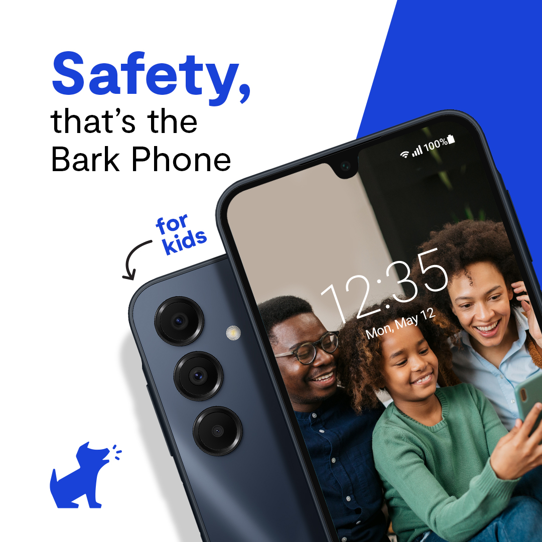 Bark - Parental Controls Facebook ad: Try Bark's Award-Winning Phone For Kids