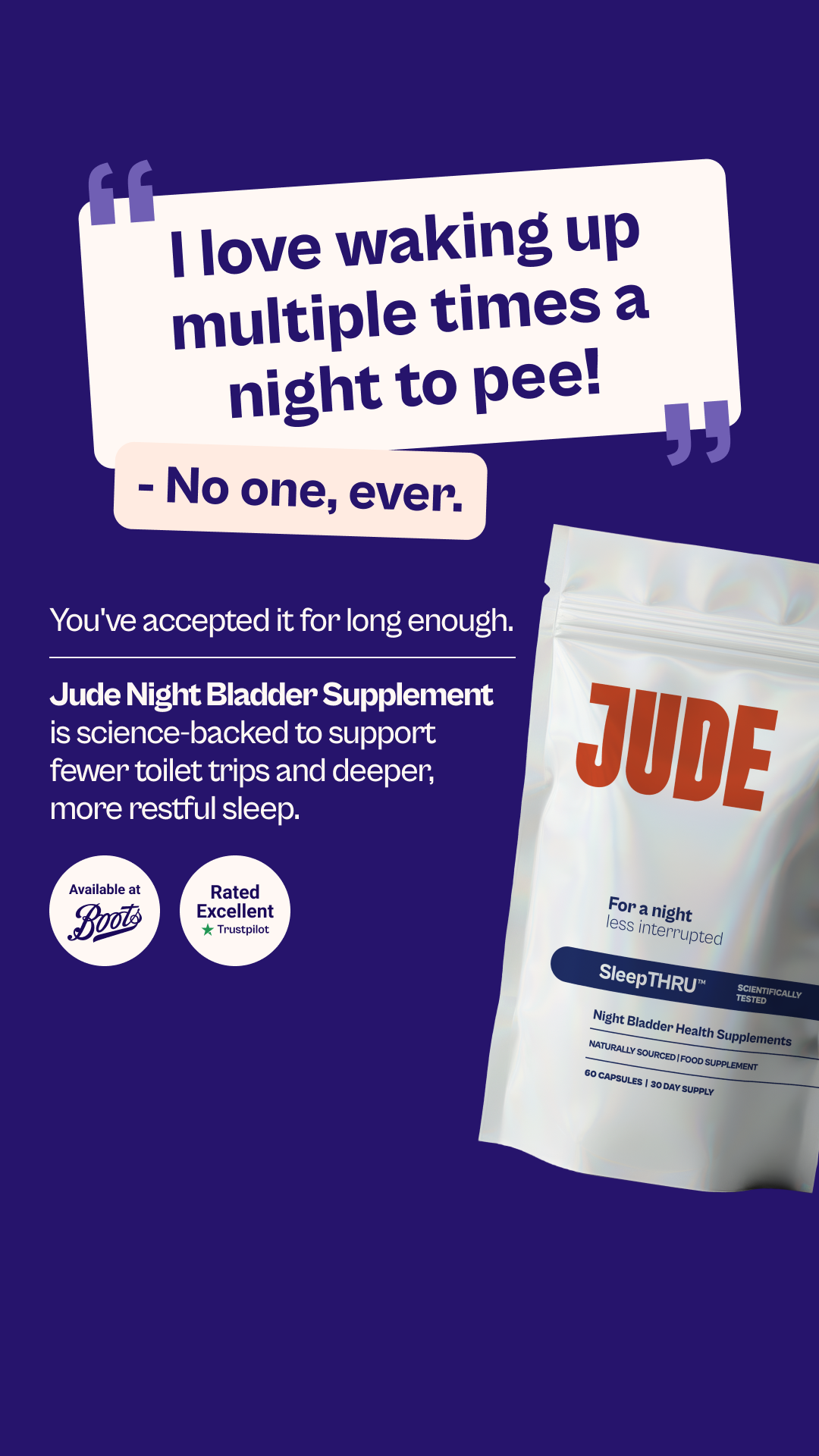 Jude Facebook ad