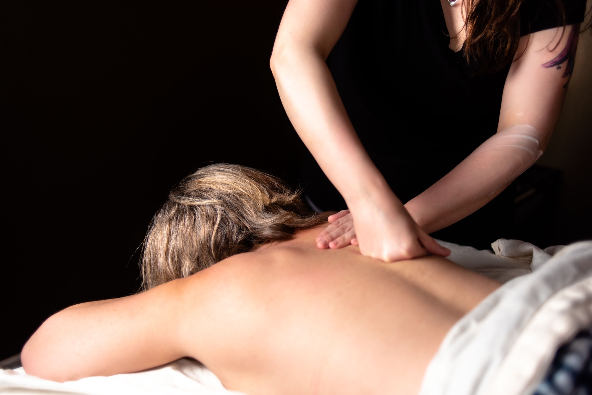 Harmony Massage Facebook ad from May 11, 2026