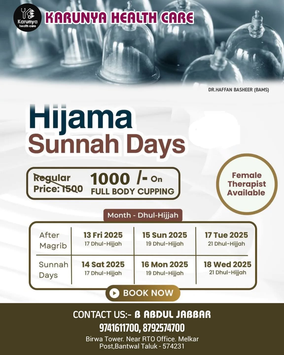 karunya_helth Facebook ad from Jun 14, 2025