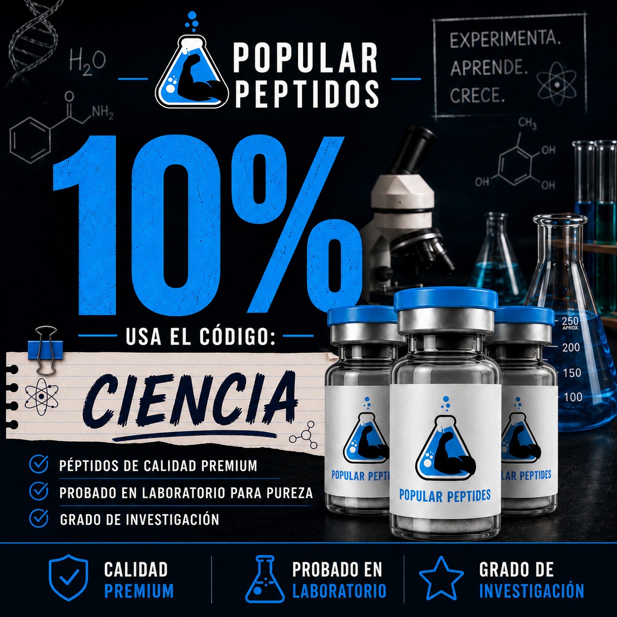  Popular Peptides Facebook ad