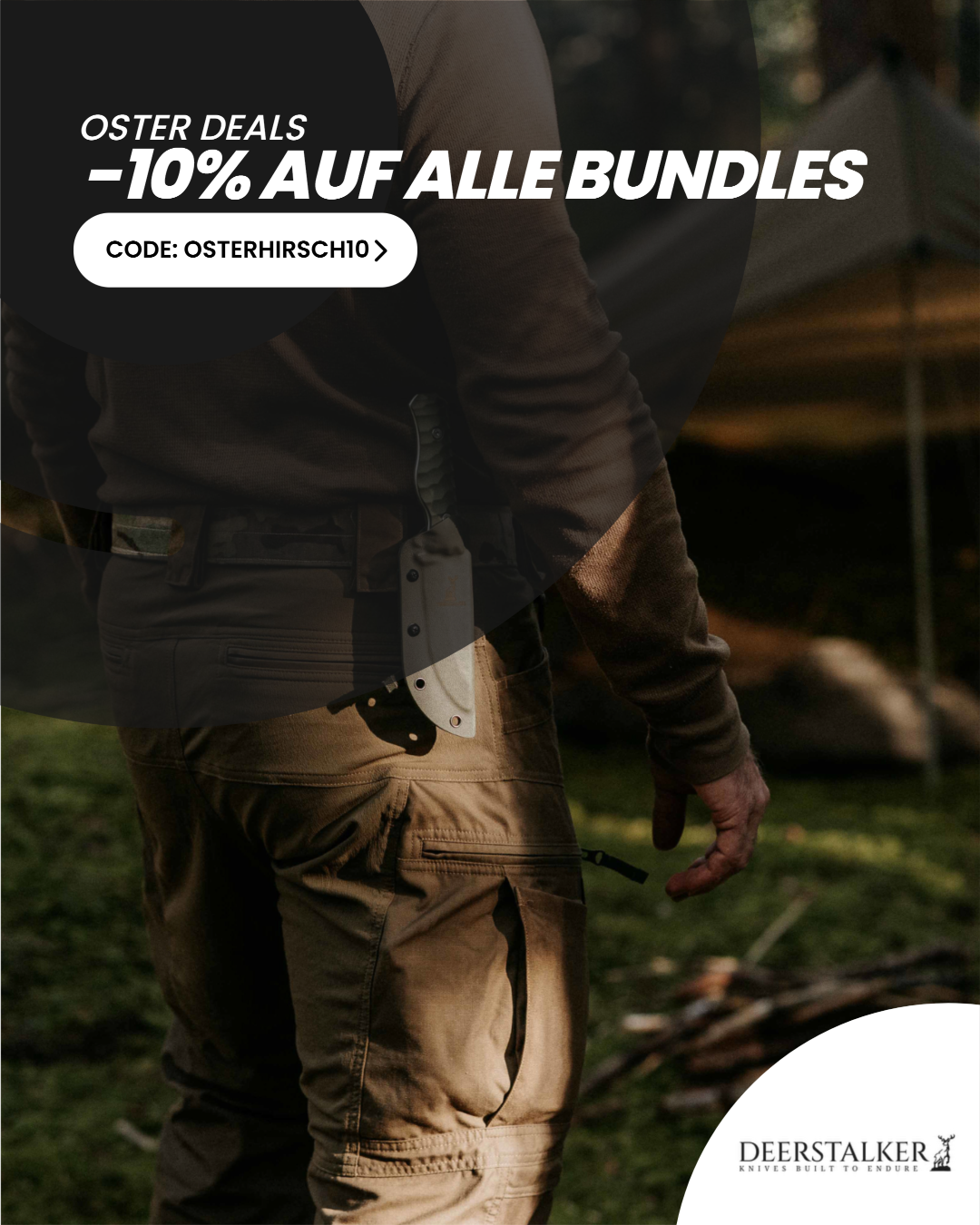 Deerstalker - Knives Built to Endure Facebook ad