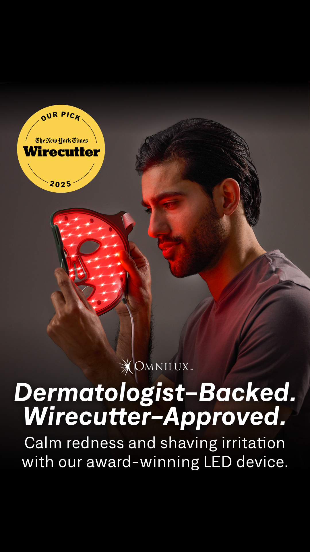 Omnilux Facebook ad