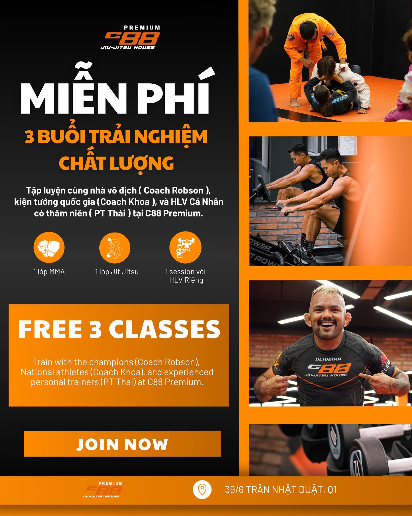 C88 - Premium Martial Arts & Fitness Facebook ad