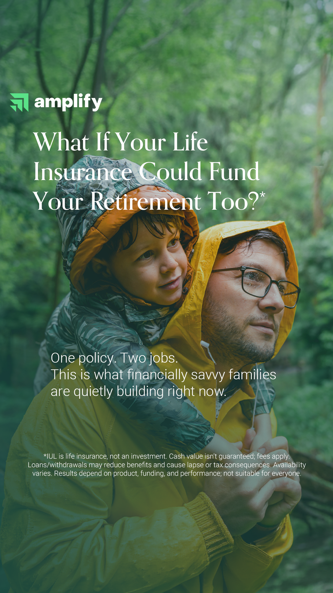 Amplify Life Insurance Facebook ad