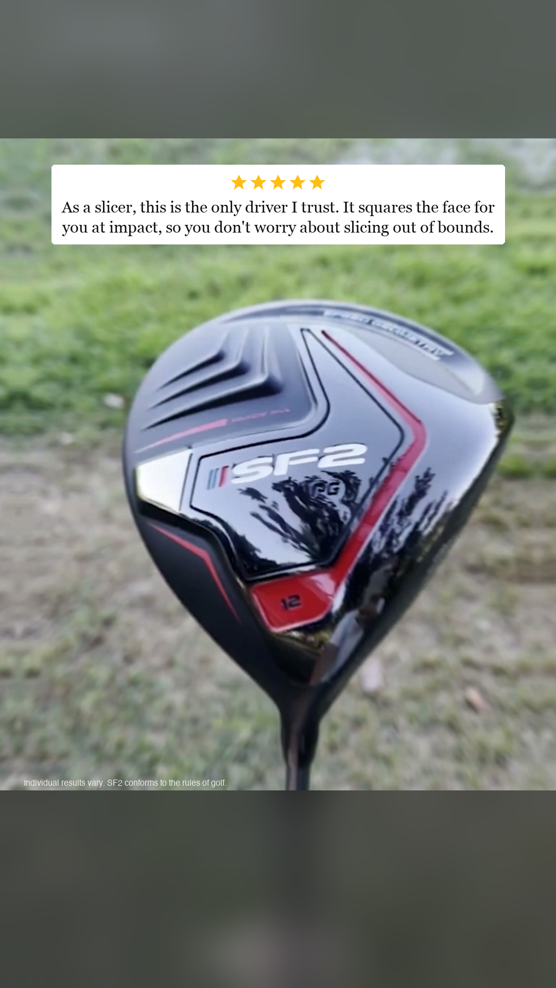 Performance Golf Facebook ad