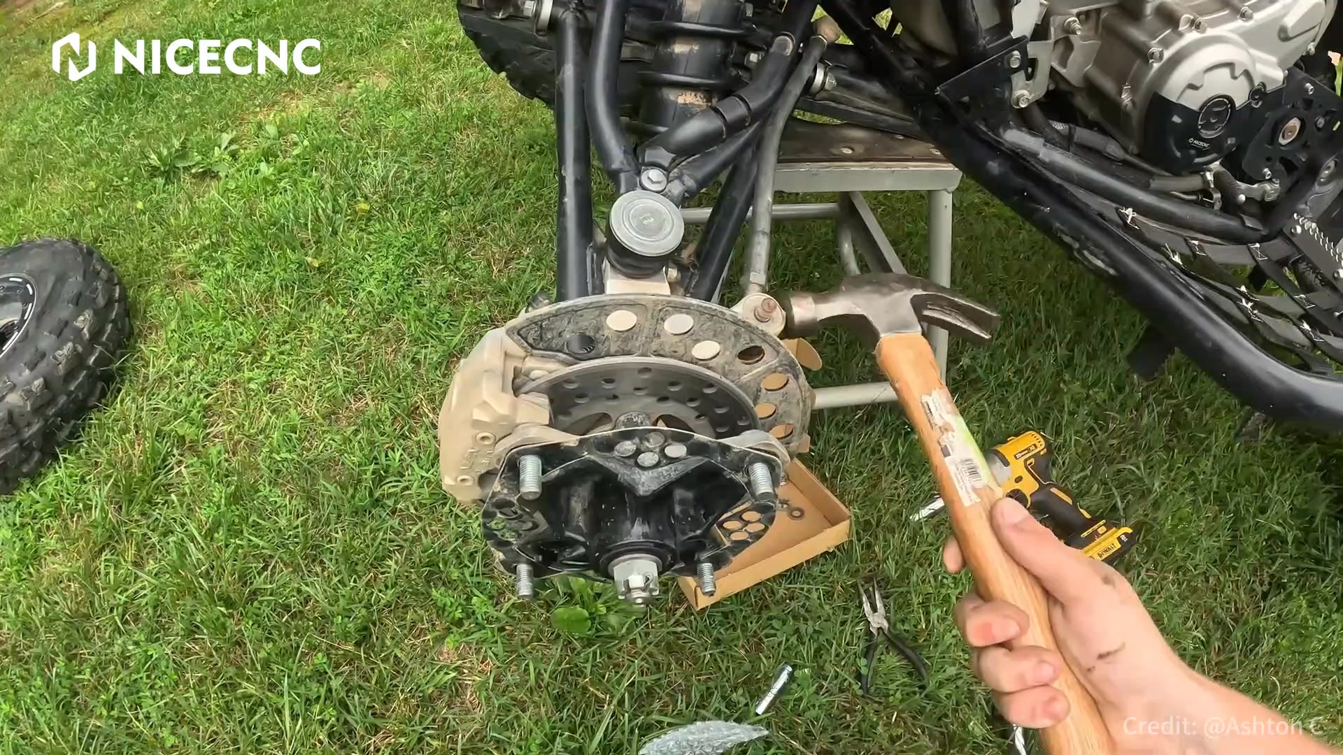 Nicecnc Store Facebook ad: Rev Up Your Raptor 700