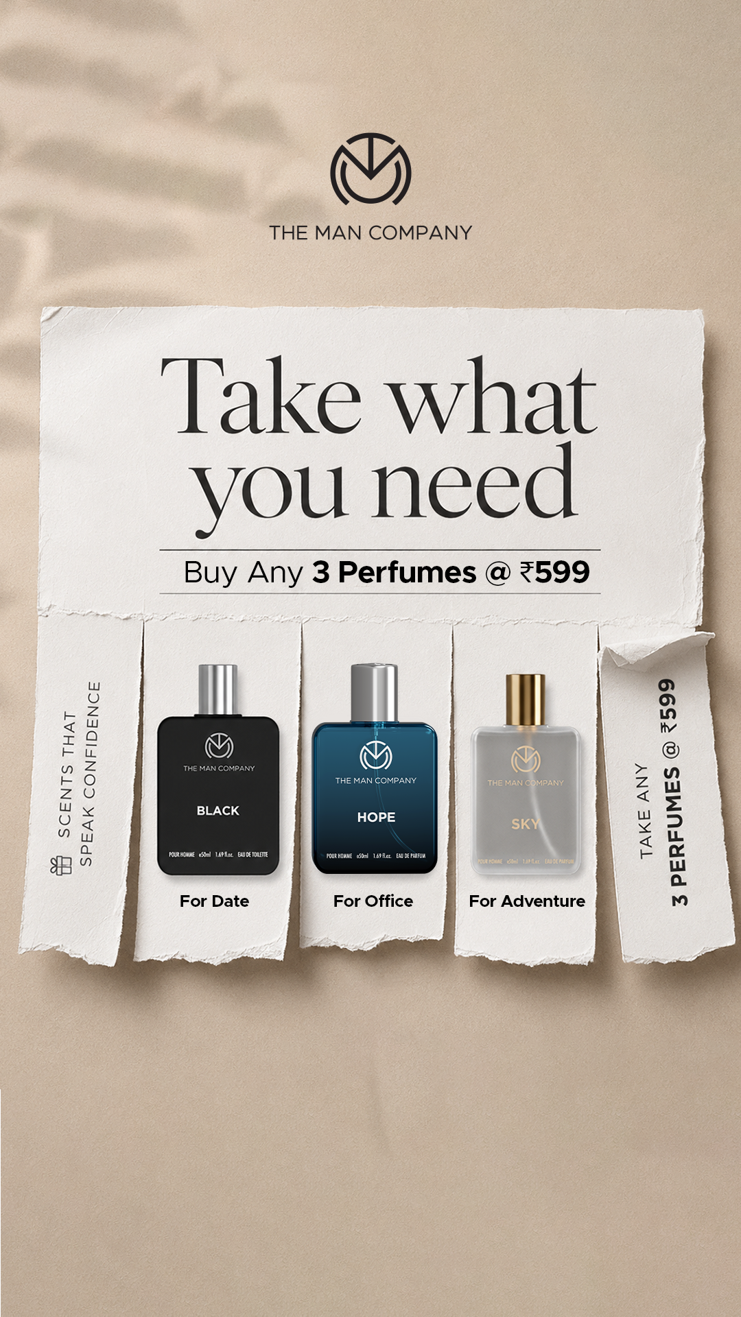 TheManCompany Facebook ad