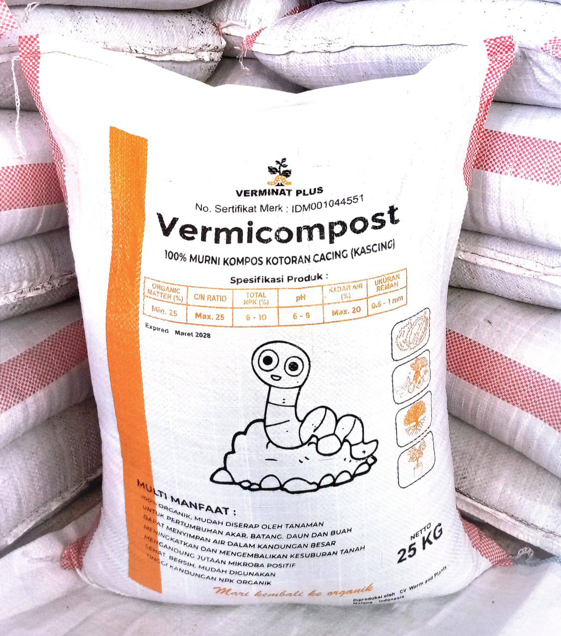 Worm Plants Facebook ad: PERBAIKAN KUALITAS PRODUKSI VERMIKOMPOS (KASCING) YANG…