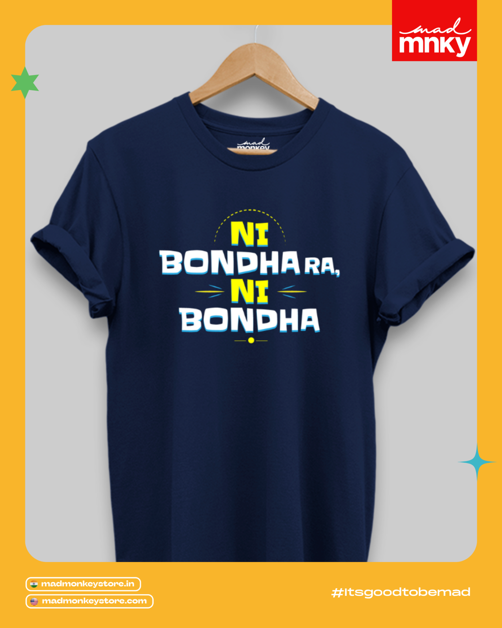 Madmonkey.store Facebook ad: 10% off on you First Purchase