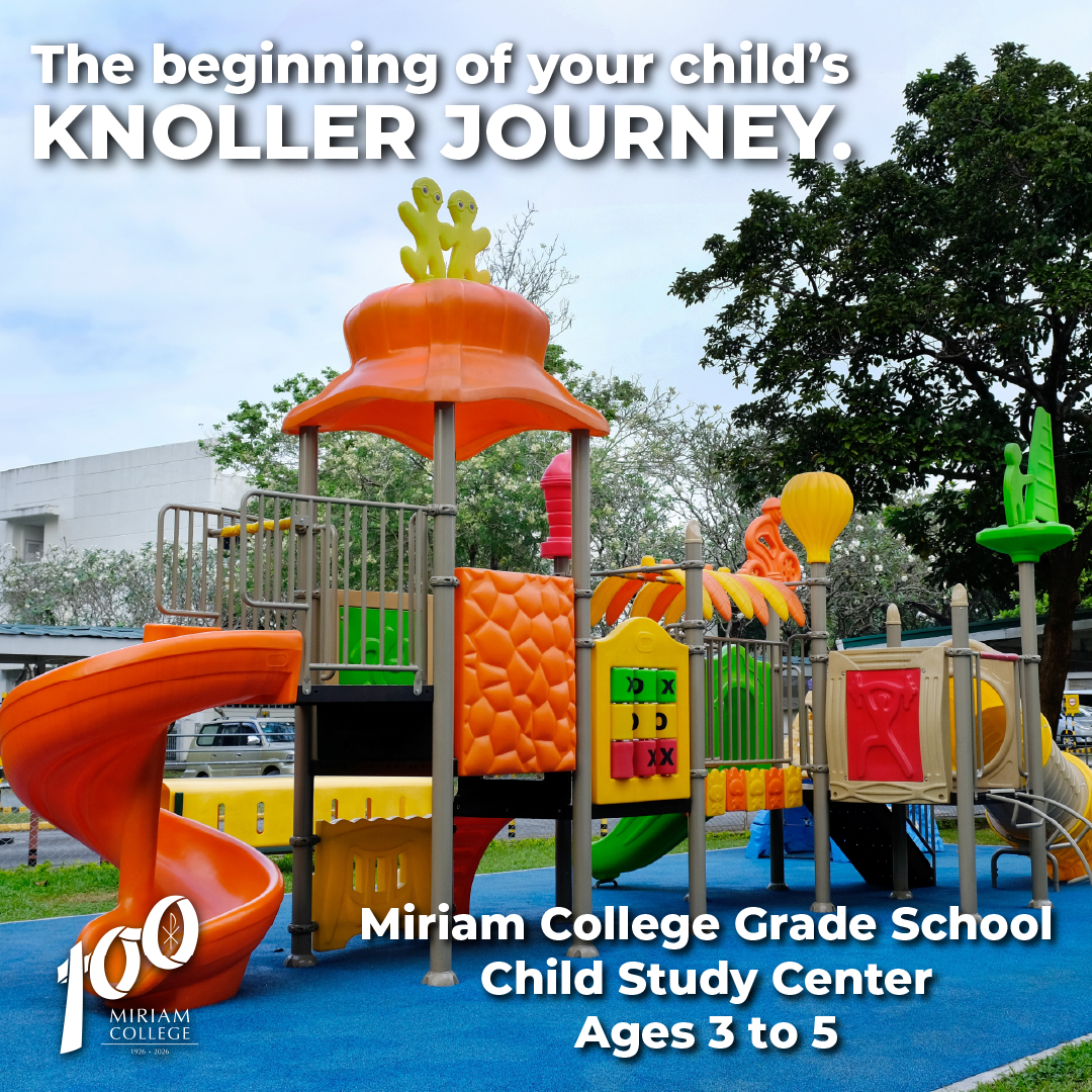 Miriam College (formerly Maryknoll) Facebook ad: Give your child a great start at Miriam…