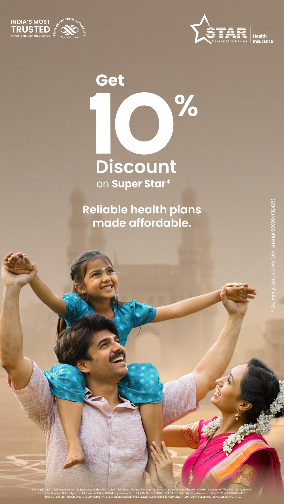 Star Health And Allied Insurance Co Ltd Facebook ad
