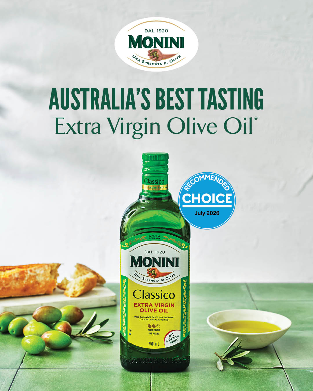 Monini Australia Facebook ad: Monini Classico