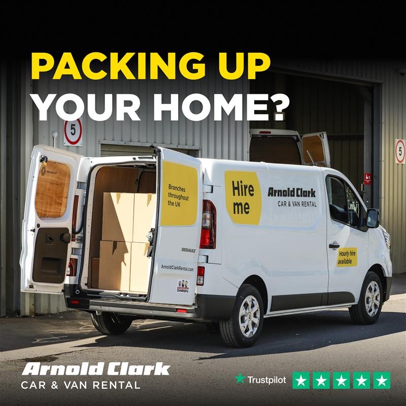 Arnold Clark Car & Van Rental Facebook ad