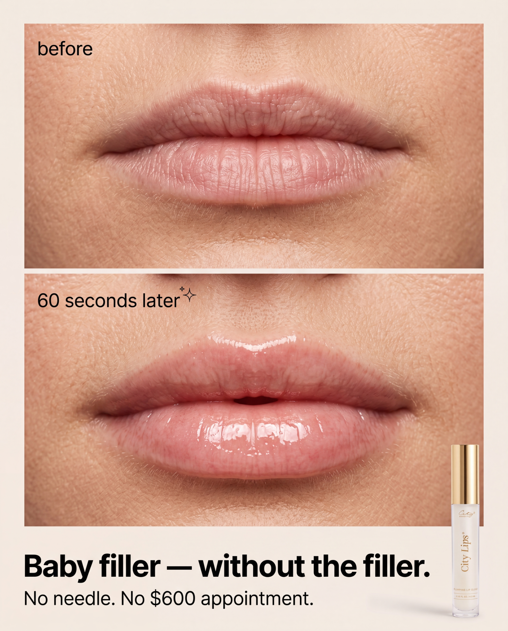 City Beauty Facebook ad