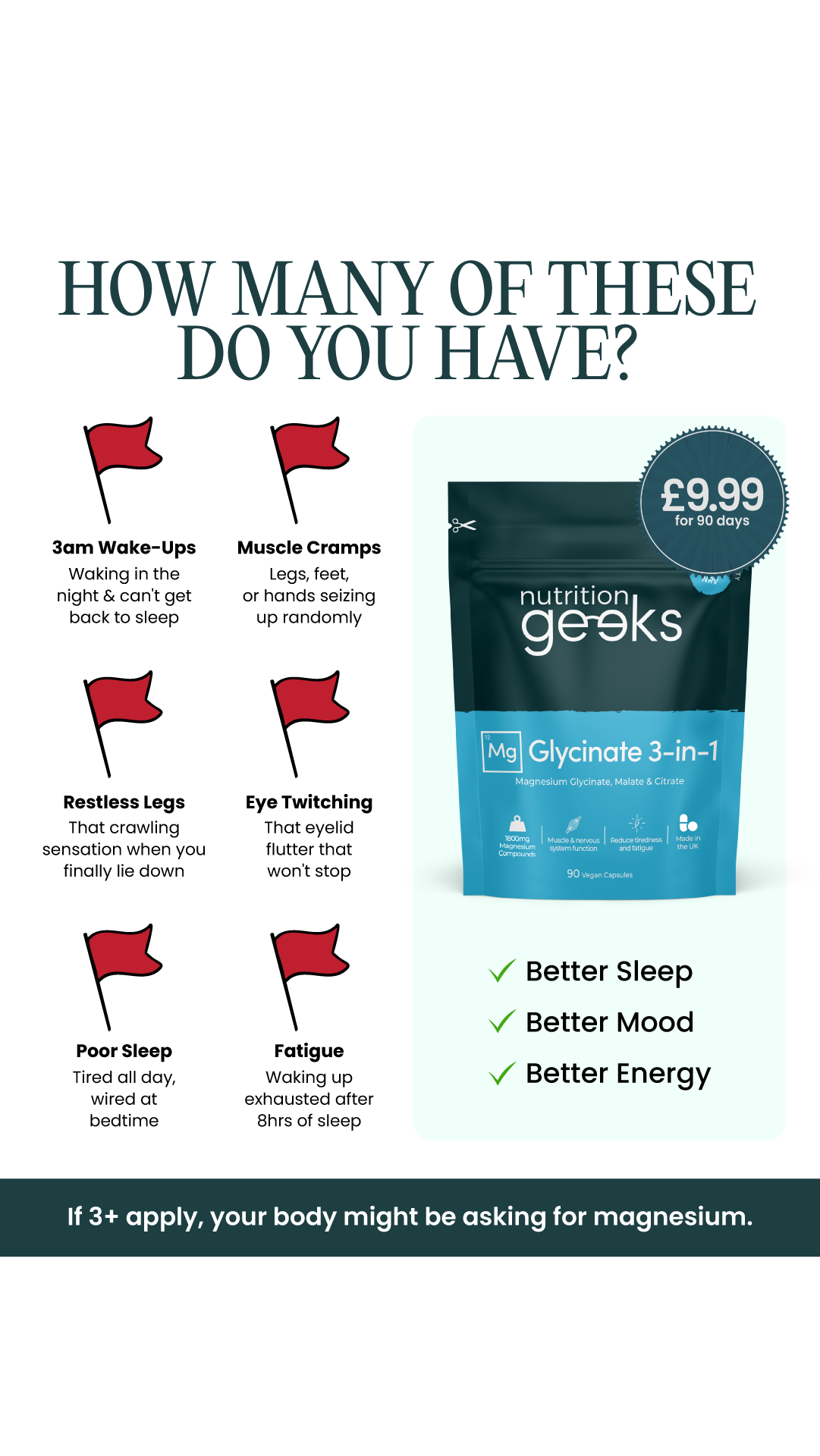 Nutrition Geeks Facebook ad