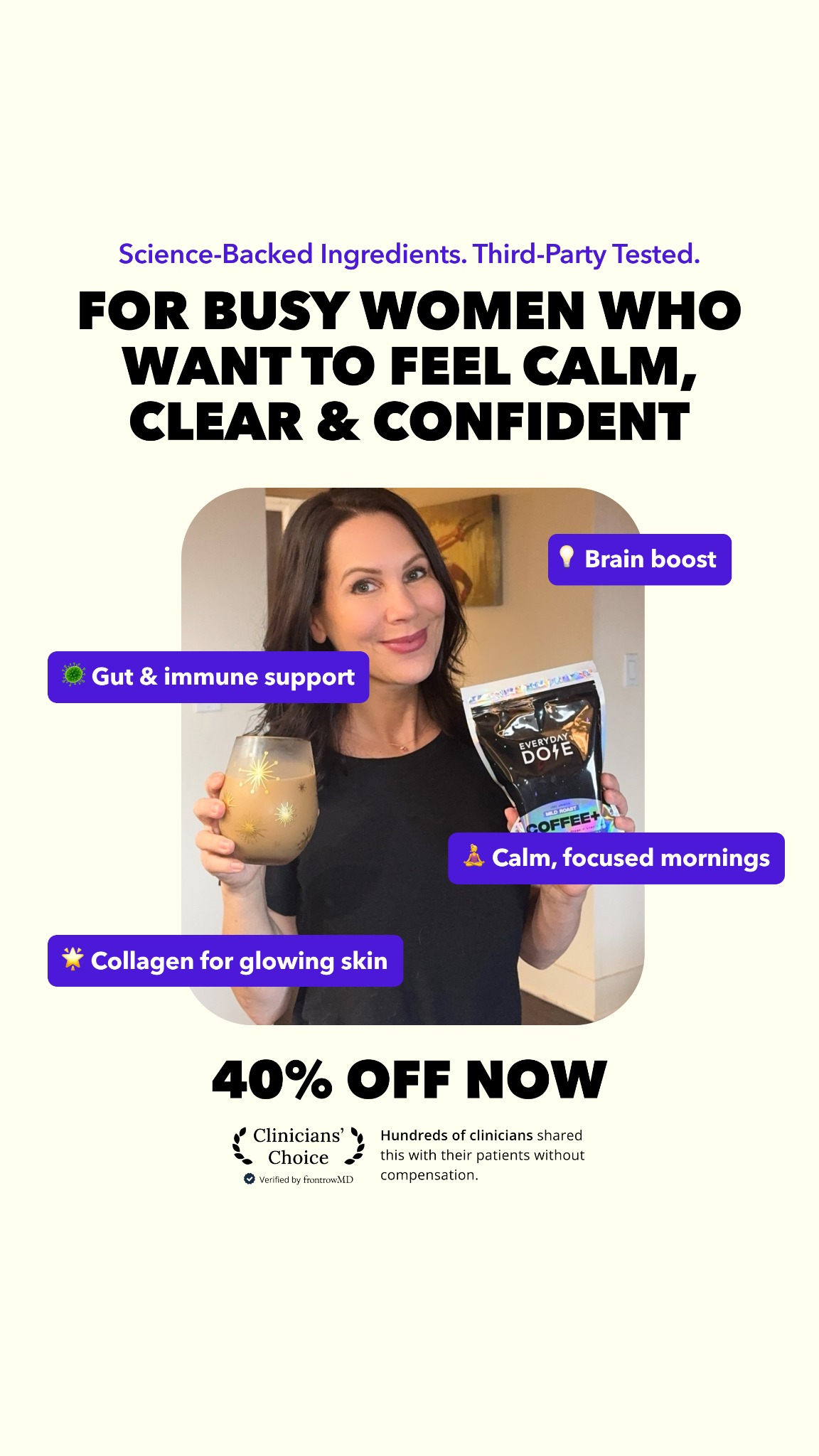 Everyday Dose Facebook ad