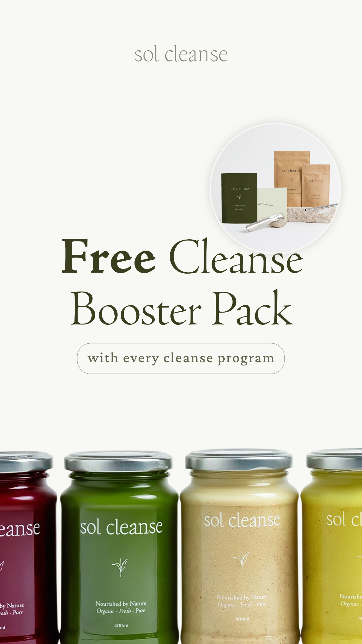Sol Cleanse Facebook ad from May 18, 2026