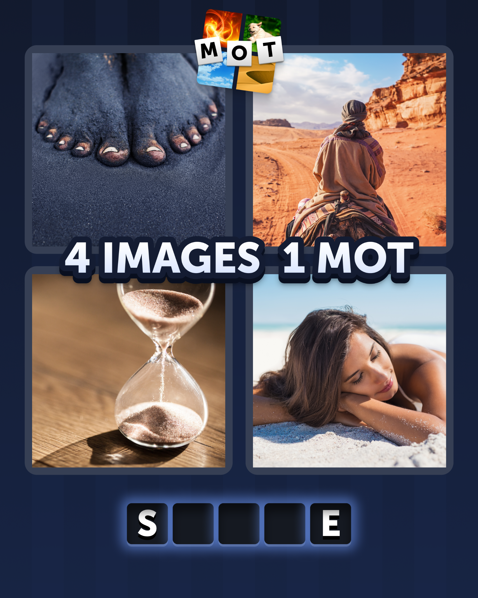 4 Images 1 Mot Facebook ad from Aug 21, 2025