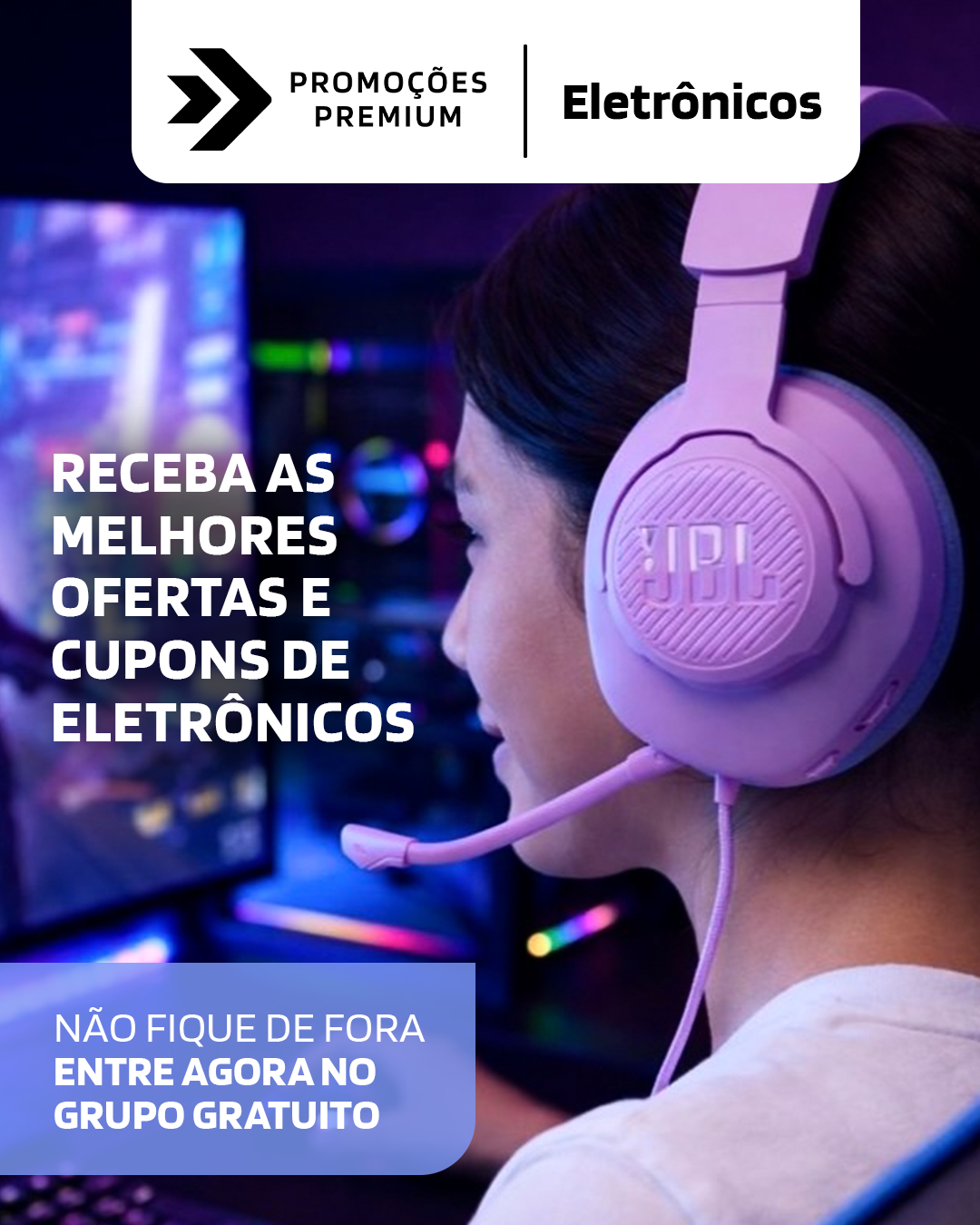 Promoções Premium Facebook ad