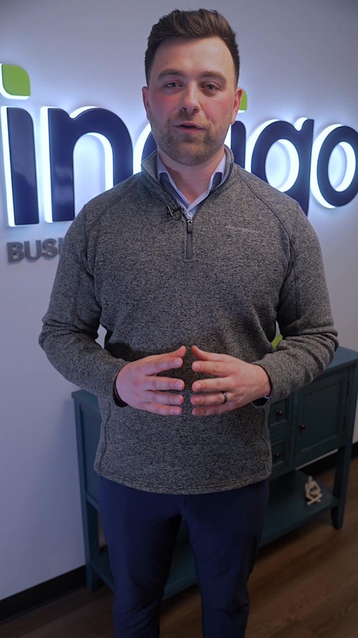 Indigo Business Solutions Facebook ad: Your Partner for What's Next!