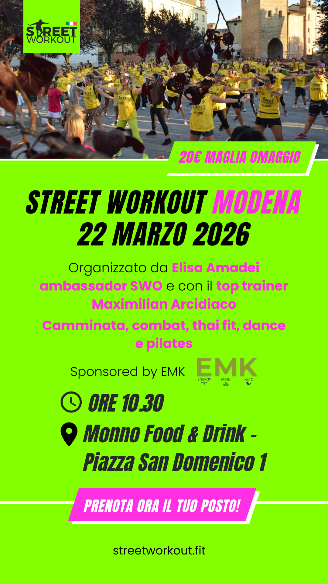 Street Workout Italia Facebook ad