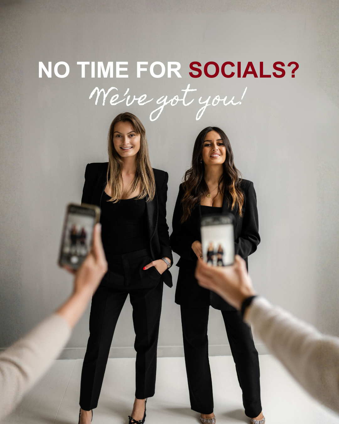The Social Club Facebook ad: NO TIME FOR SOCIALS?