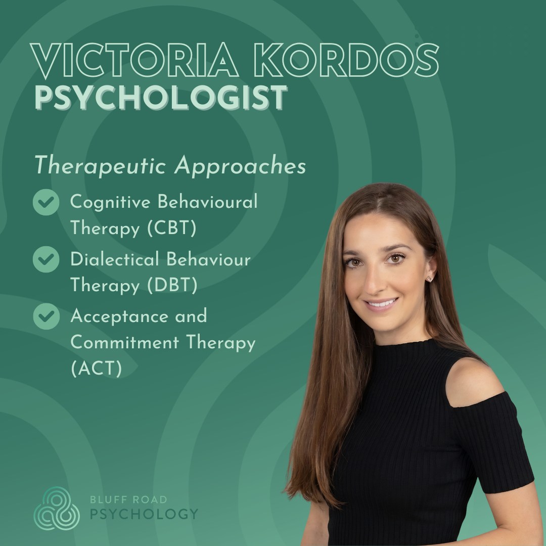Bluff Road Psychology Facebook ad: More than a diagnosis, real strategies, real support…