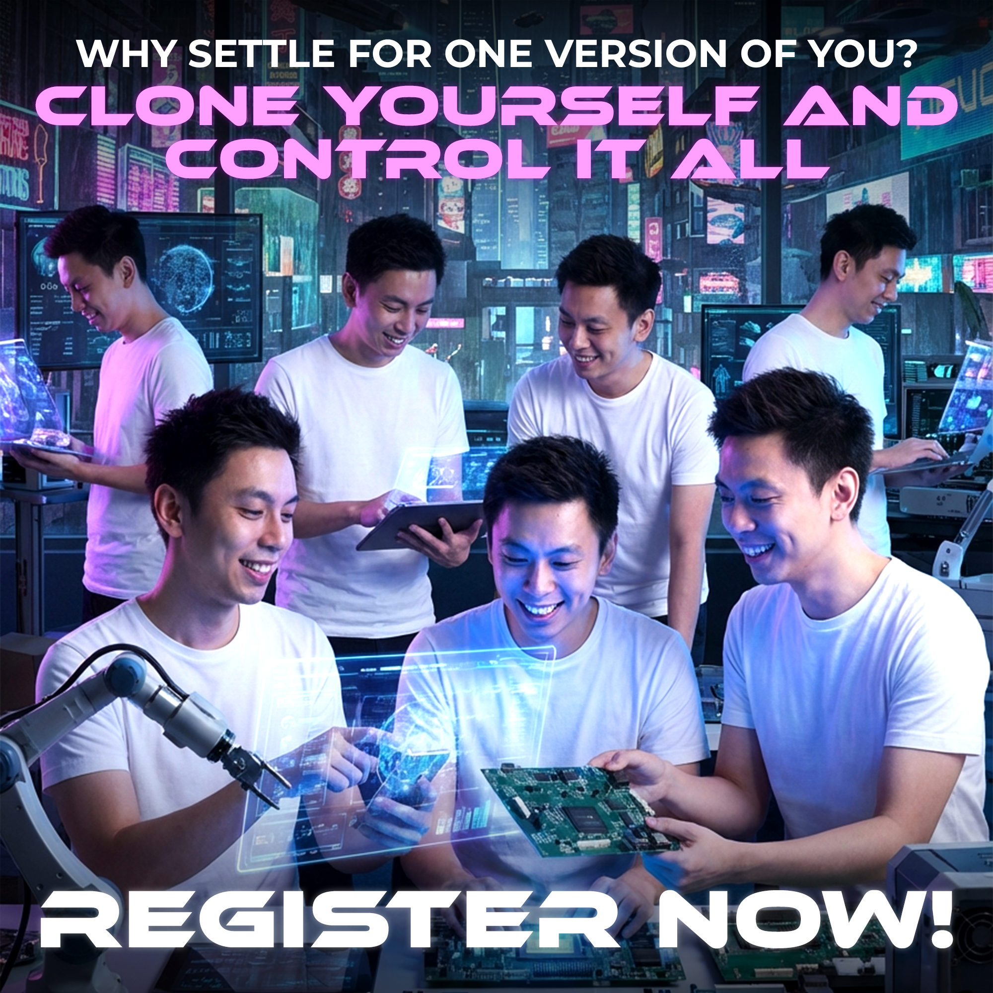 Peng Joon Facebook ad: How to Have 10 Versions of You Running Your Business (All…