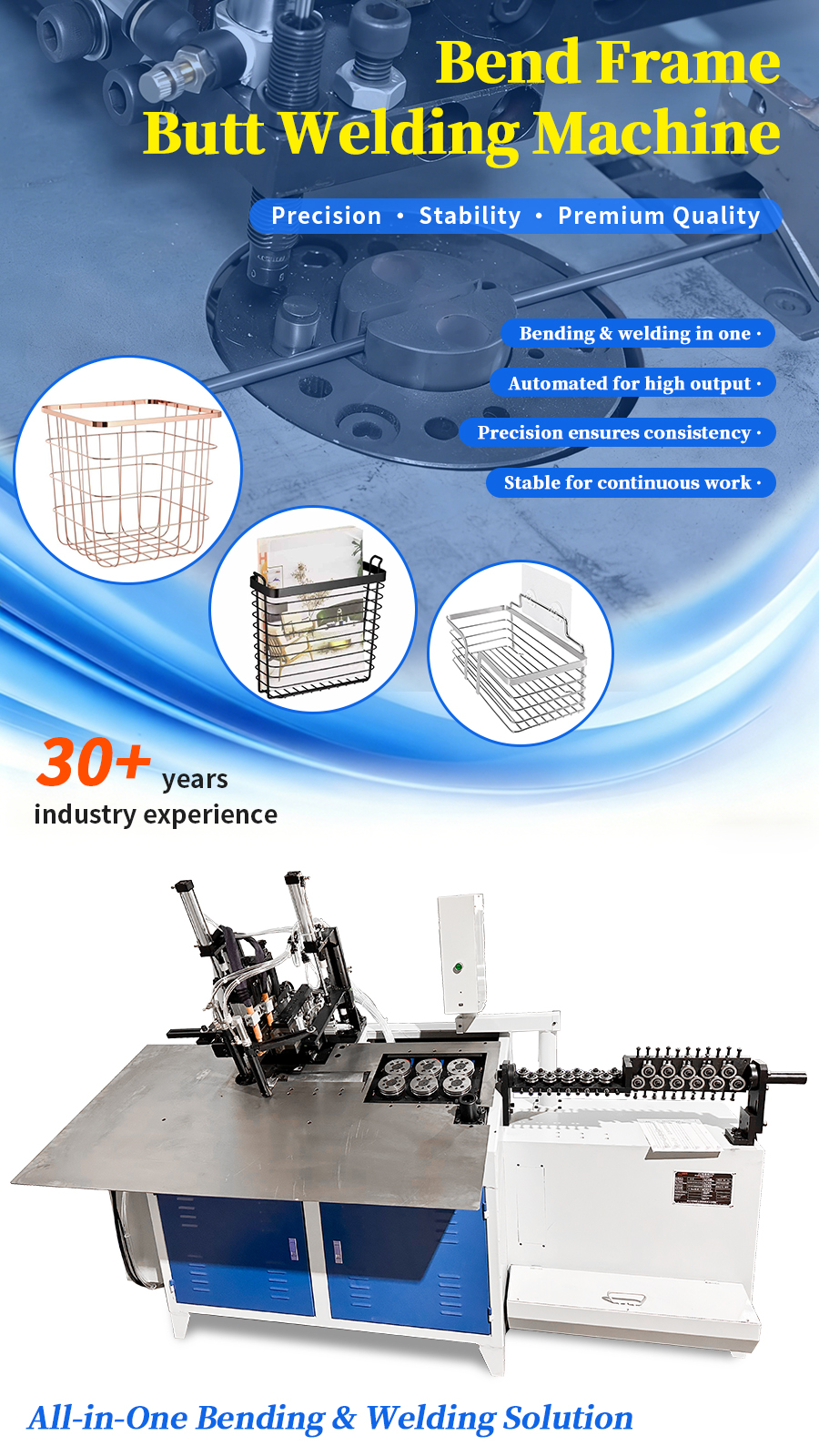 Source factory of wire forming machine Facebook ad