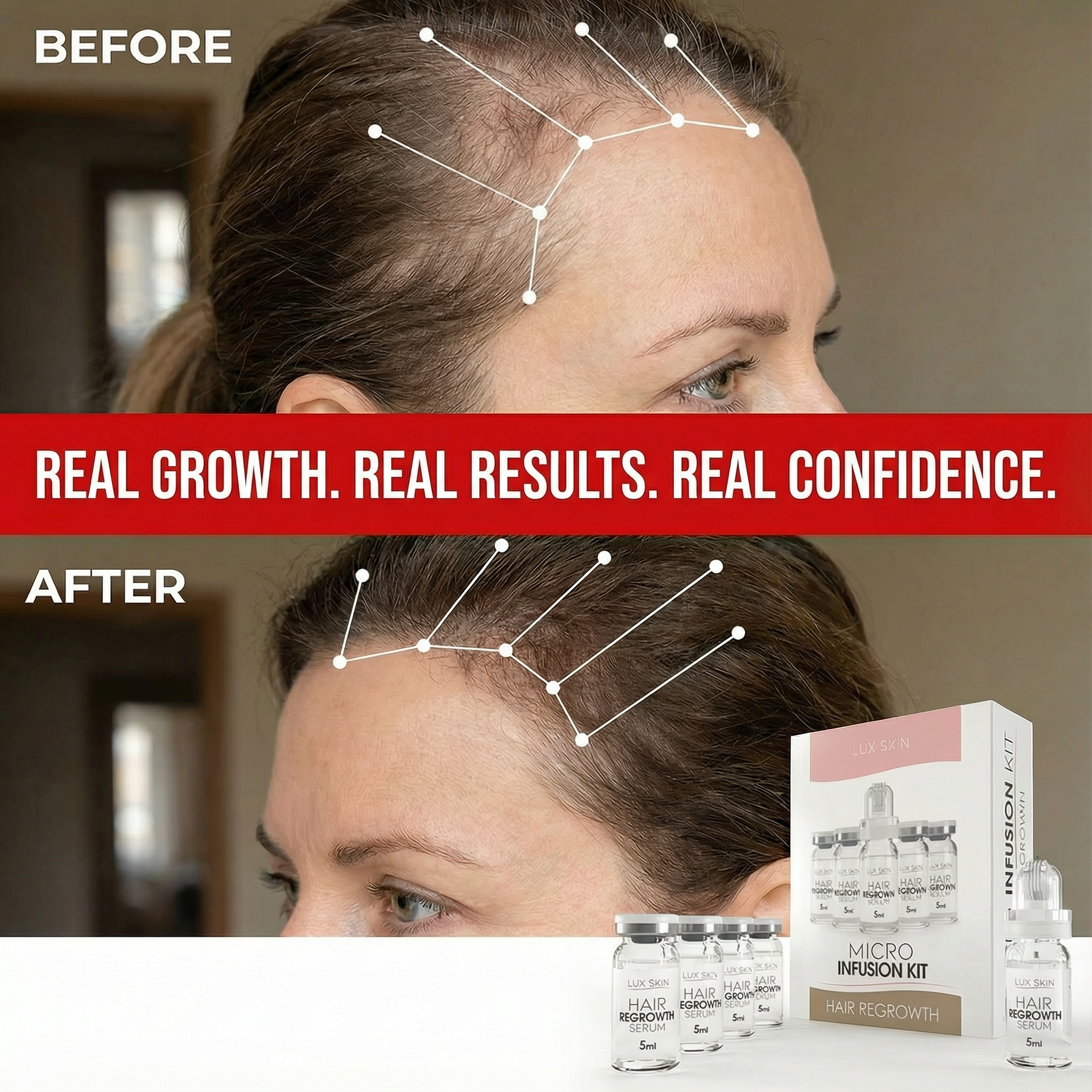 LUX SKIN Facebook ad