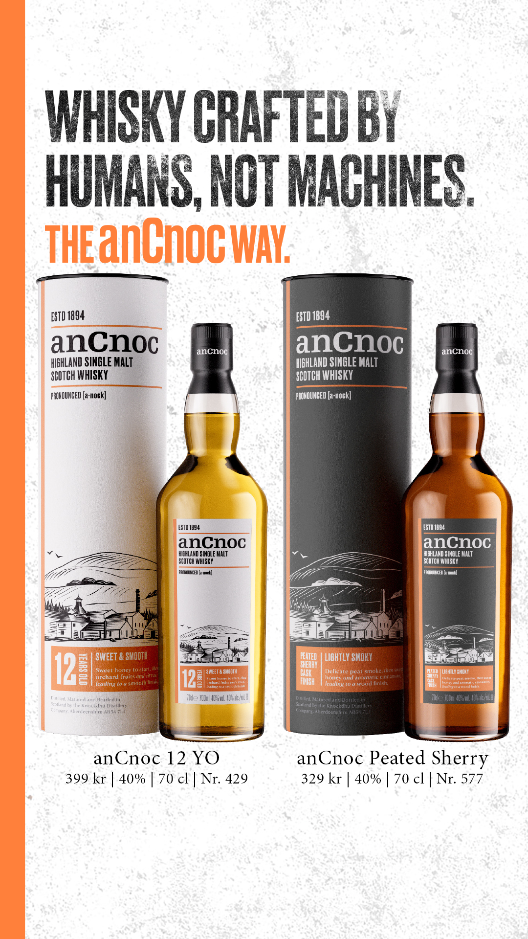 anCnoc Single Malt Whisky Facebook ad from Jun 17, 2026
