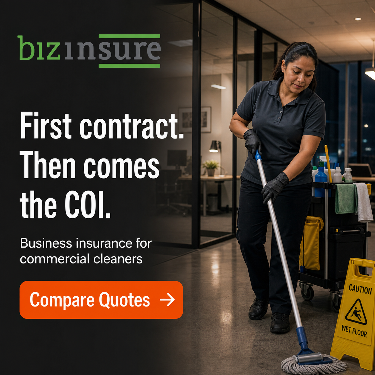 BizInsure Facebook ad