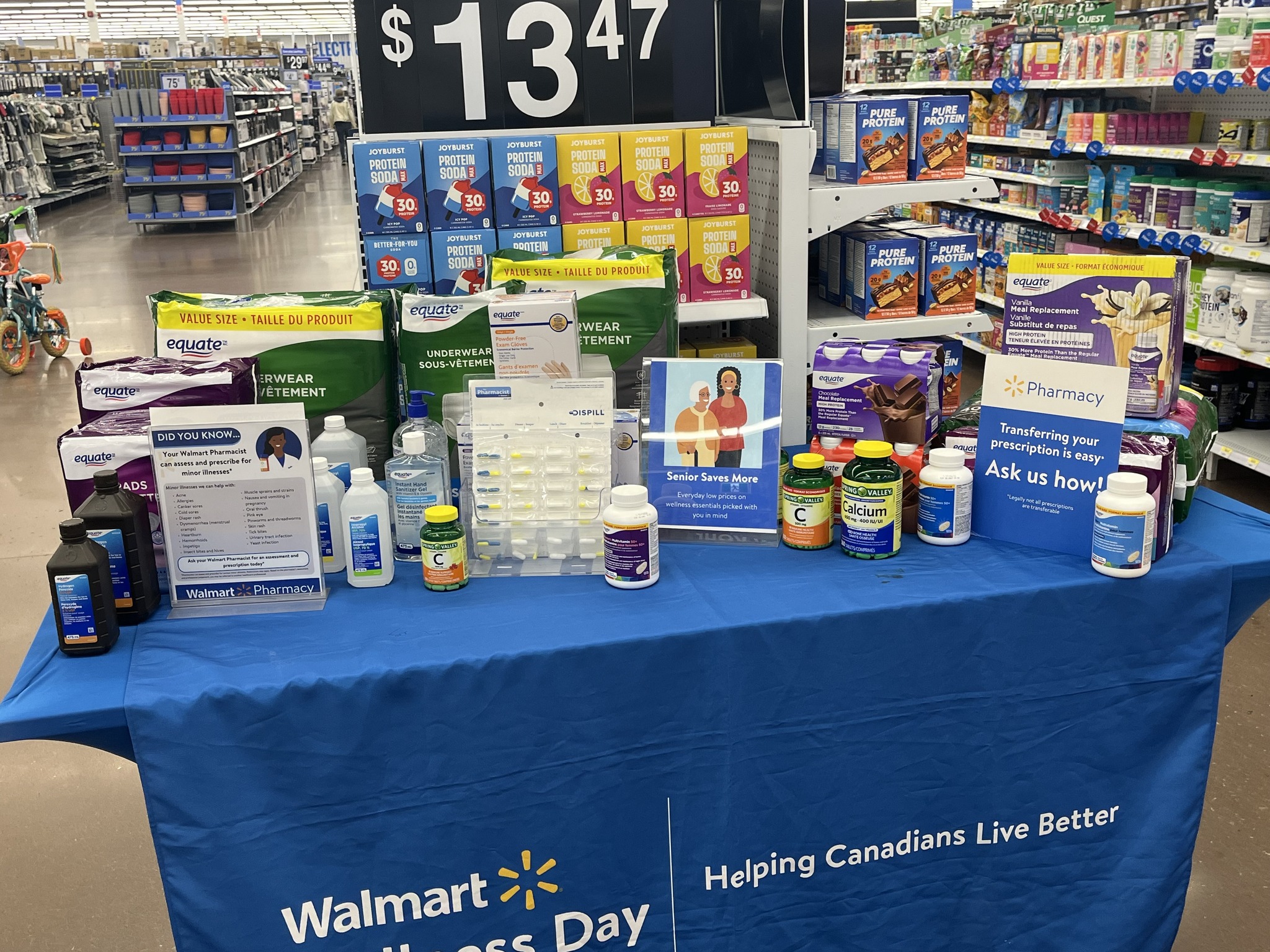 Walmart Canada Facebook ad: Seniors Day is Here!