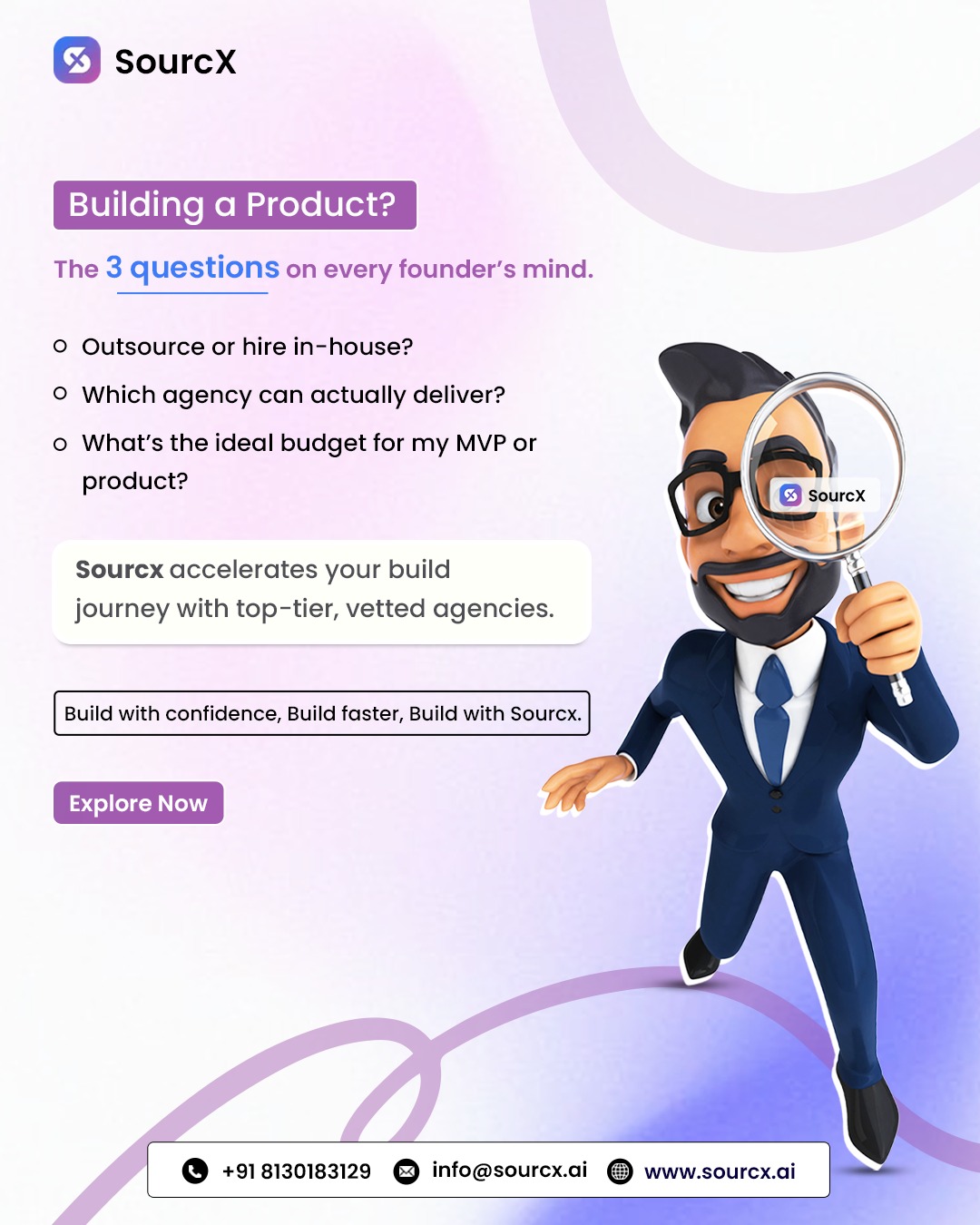 Sourcx.ai Facebook ad: Introducing SourcX, India’s AI-powered platform that helps…