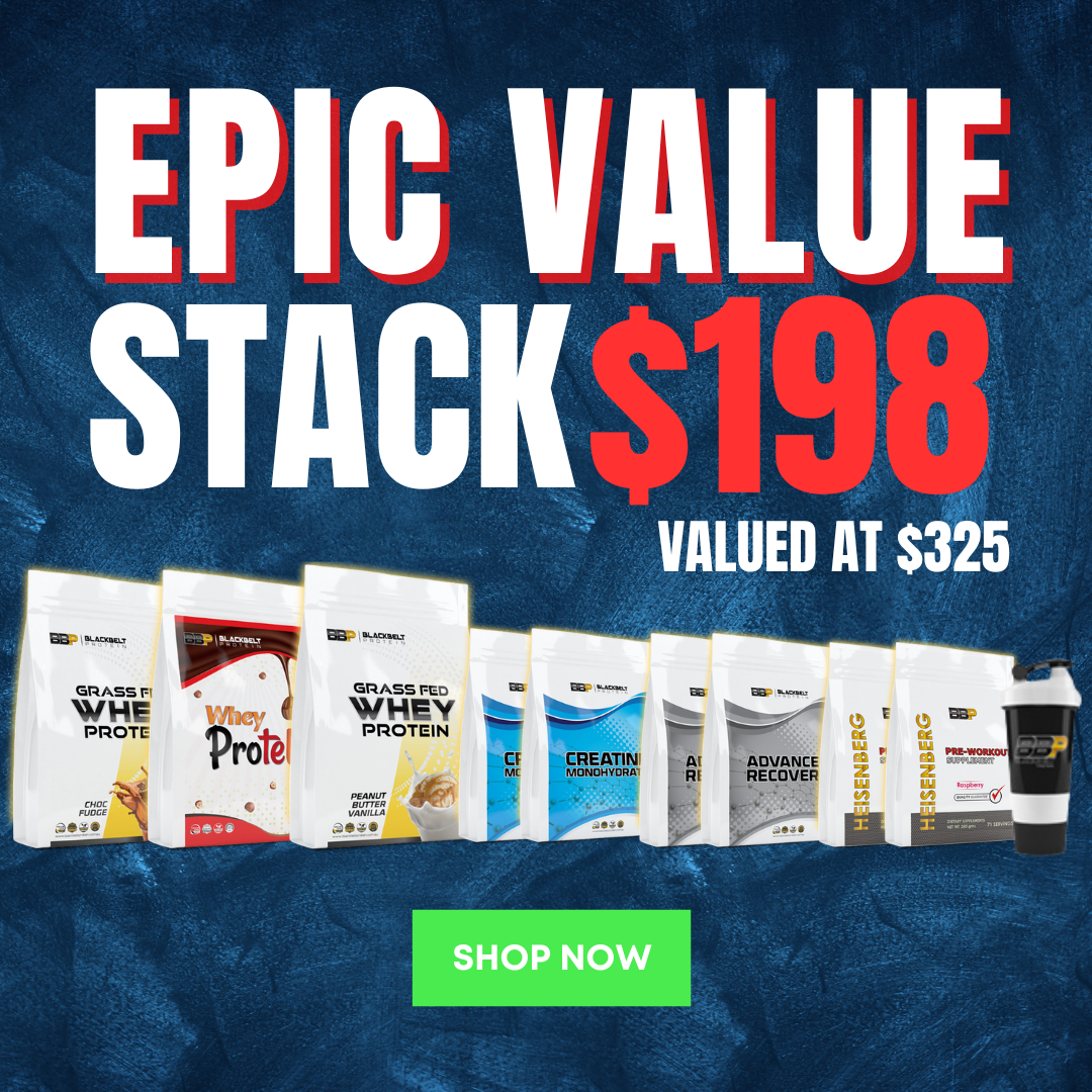 BlackBelt Protein Facebook ad