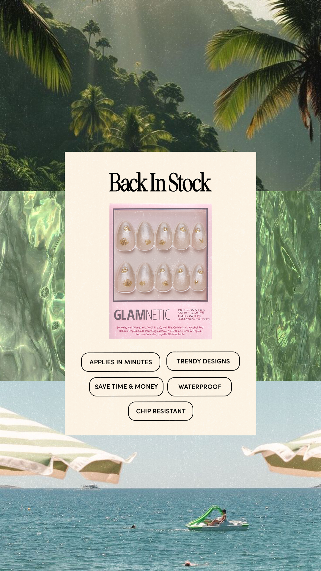 Glamnetic Facebook ad